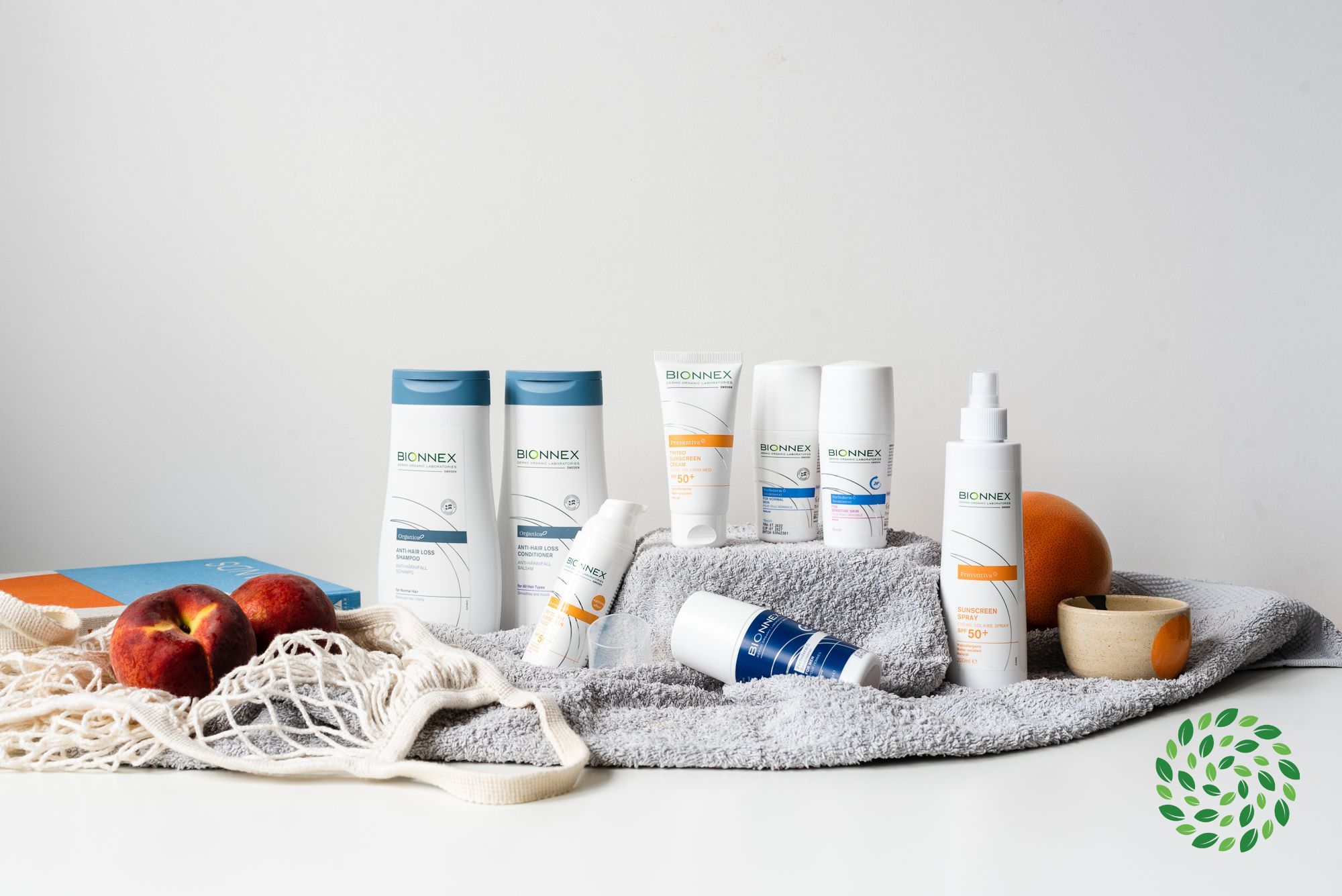 Bionnex - švédska organická kozmetika pre starostlivosť o vlasy a pokožku - deodoranty, opaľovacie prípravky, šampóny